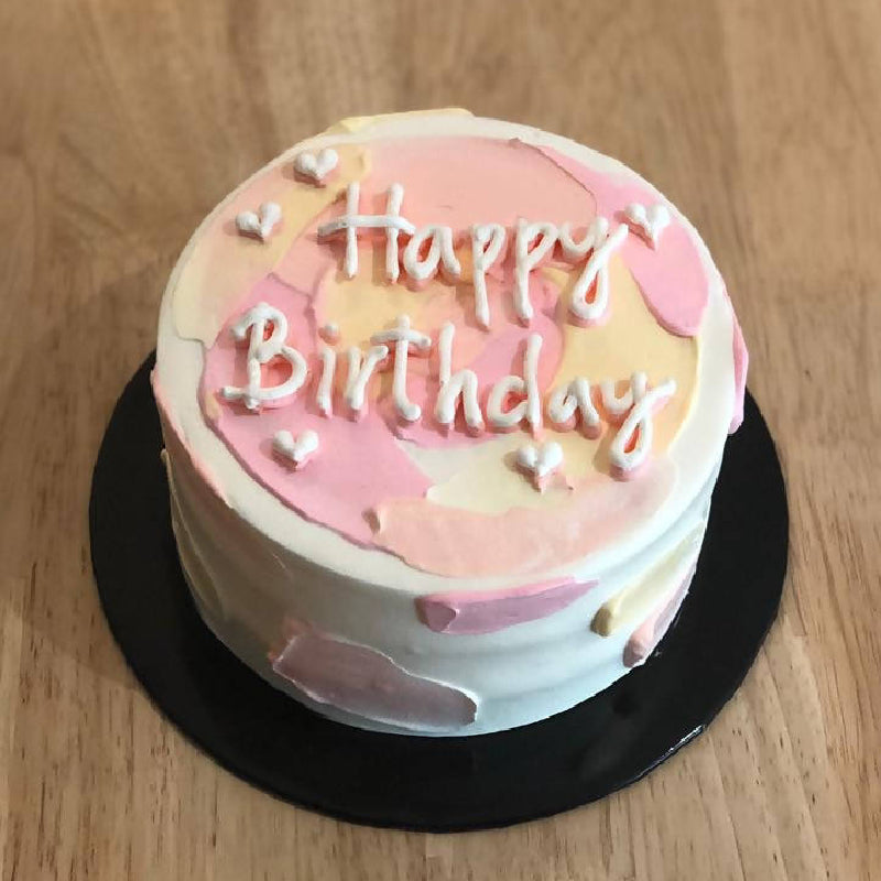 Birthday Vanilla Cake - 1/2 Kg., Cakes on Birthdays