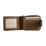 RFID Blocking Leather Full Zip Wallet (Nationwide Delivery)