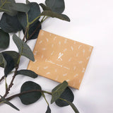 Genuine Leather RFID Card Case - Wave Pink and Grey (Nationwide Delivery)