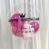 18" Bobo Balloon (Fuchsia Pink Series)