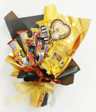 Golden Love Chocolate Bouquet (Klang Valley Delivery Only)
