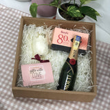 [Corporate Gift] Personalised Gift Box With Champagne & Glass (West Malaysia Delivery Only)