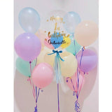 Helium-24 Inch Bobo Pastel Combo (Klang Valley Delivery)