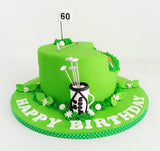 Golf-Themed Cake