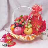 CNY Fortune Basket Fruit Basket (8 Types of Fruits)