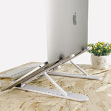 Height Adjustable Laptop Stand (White) (Nationwide Delivery)