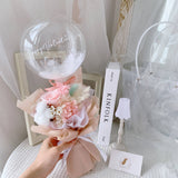 Preserved Flower Balloon Bouquet (Klang Valley Delivery)