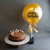 Hazelnut Chocolate 6 inch + Balloon (Klang valley Delivery Only)