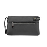 Leather Clutch Bag With Special Button Closure (Nationwide Delivery)