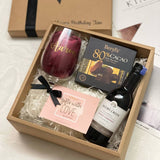 Mother's Day 2024 - Personalised Gift Box With Wine Glass (Klang Valley Delivery)