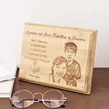 Personalized Bamboo Plaque (4-6 Working Days)