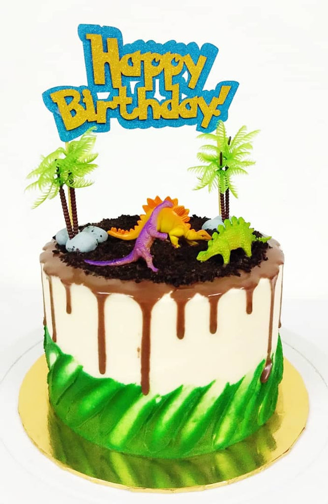 Dinosaur Theme Design Cake
