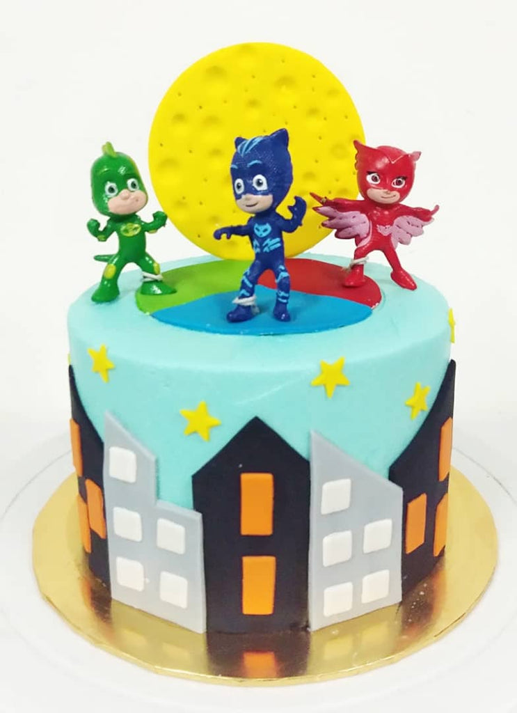 Pj Mask Design PJ Masks Design Cake | Giftr - Malaysia's Leading Online Gift Shop