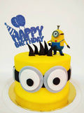 Fictional Yellow Cartoon Inspired Design B Cake