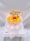 Mango Roses Bouquet Cake (Johor Bahru Delivery Only)