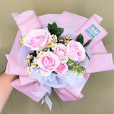 Lovely Pink Is With You Flower Bouquet