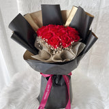 Passion Red Roses Bouquet | Soap Flower (Melaka Delivery Only)