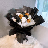 9 Stalks Soap Flower Bouquet (Johor Bahru Delivery)