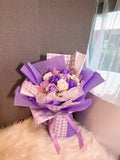 9 Stalks Soap Flower Bouquet (Johor Bahru Delivery)
