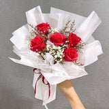 5 Stalks Soap Flower Bouquet (West Malaysia Delivery Only)