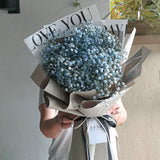 Sky Blue Baby Breath Bouquet (Johor Delivery Only)