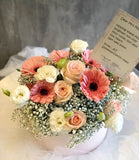 Mixed Roses and Gerbera Flower Box