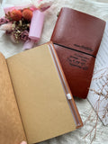 Personalised Engraved Wooden Pen, Pen Case & Notebook (Nationwide Delivery)