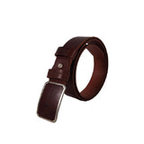 Plaque Buckle 40mm Argentina Leather Belt (Nationwide Delivery)