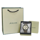 Julius Home JAH-115A Korea Men’s Fashion Watch (Cream)