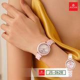 Julius Star JS-062B Korea Women’s Fashion Watch (Pink)