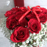 Sweetheart Roses Flower Box (Klang Valley Delivery)