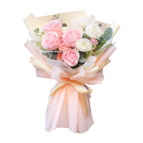 Arcadia in Pink Rose Flower Bouquet (Klang Valley Delivery)