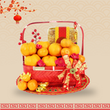 CNY Hamper 2024 - Prosperity Mandarin Basket (Klang Valley Delivery)