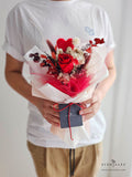 Scentales Love Emblem Dried & Preserved Flower Bouquet (Klang Valley Delivery)