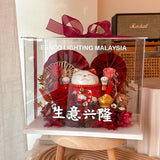 CNY 2024 Goldie Preserved Flower Box (Preserved Flower) (Klang Valley Delivery)
