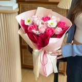 Gracie Soap Flower Bouquet (Klang Valley Delivery)