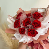 (Valentine's Day) Mariana Preserved Flower Bouquet (Klang Valley Delivery)