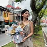 Chinese New Year Hampers & Flowers Ladies Set E - 慧質蘭心 (Kuching Delivery )