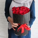 Darla Red Roses Hand Bouquet (Klang Valley Delivery)