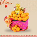 CNY Hamper  2024 - Double Abundance Mandarin Basket (Klang Valley Delivery)
