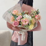 V2023 Loving You Flower Bouquet ( Fresh Flower ) - (Johor Bahru Delivery)