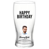 Personalised Beer Mug - for Birthday, Anniversary (Nationwide Delivery)