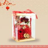 CNY Hamper 2024 - Fortune Cat Preserved Flower Box (Klang Valley Delivery)