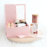 Scarlet Love Chocolate Box with Candle (Klang Valley Delivery)