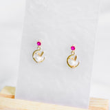 Cute Bunny Rabbit Moon Pearl Earring [Nationwide Delivery]