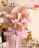 Chinese New Year Hampers & Flowers Ladies Set A - 閉月羞花 (Kuching Delivery)