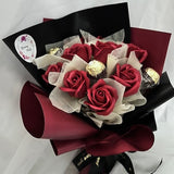 Ferrero Soap Rose Bouquet (Klang Valley Delivery)