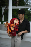 Chinese New Year Hampers & Flowers Set G - 魚躍龍門 (Kuching Delivery)