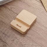 Classic Gift Set #8 - Personalized Bamboo Gel Pen, Phone holder, Granola/ Wooden Name Keychain (Nationwide Delivery)
