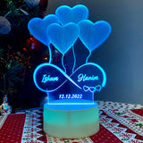 Personalised LED Night Lamp (Nationwide Delivery)